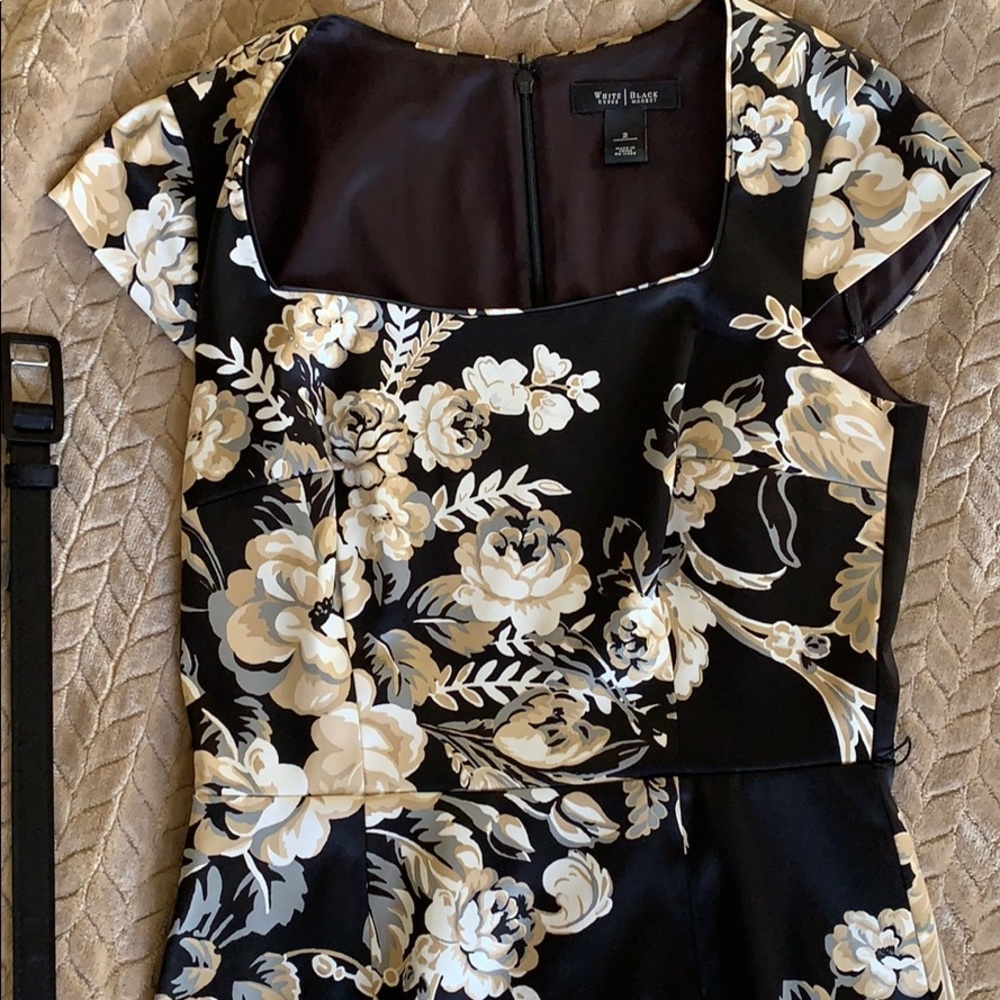 Like new White House Black Market gorgeous dress!